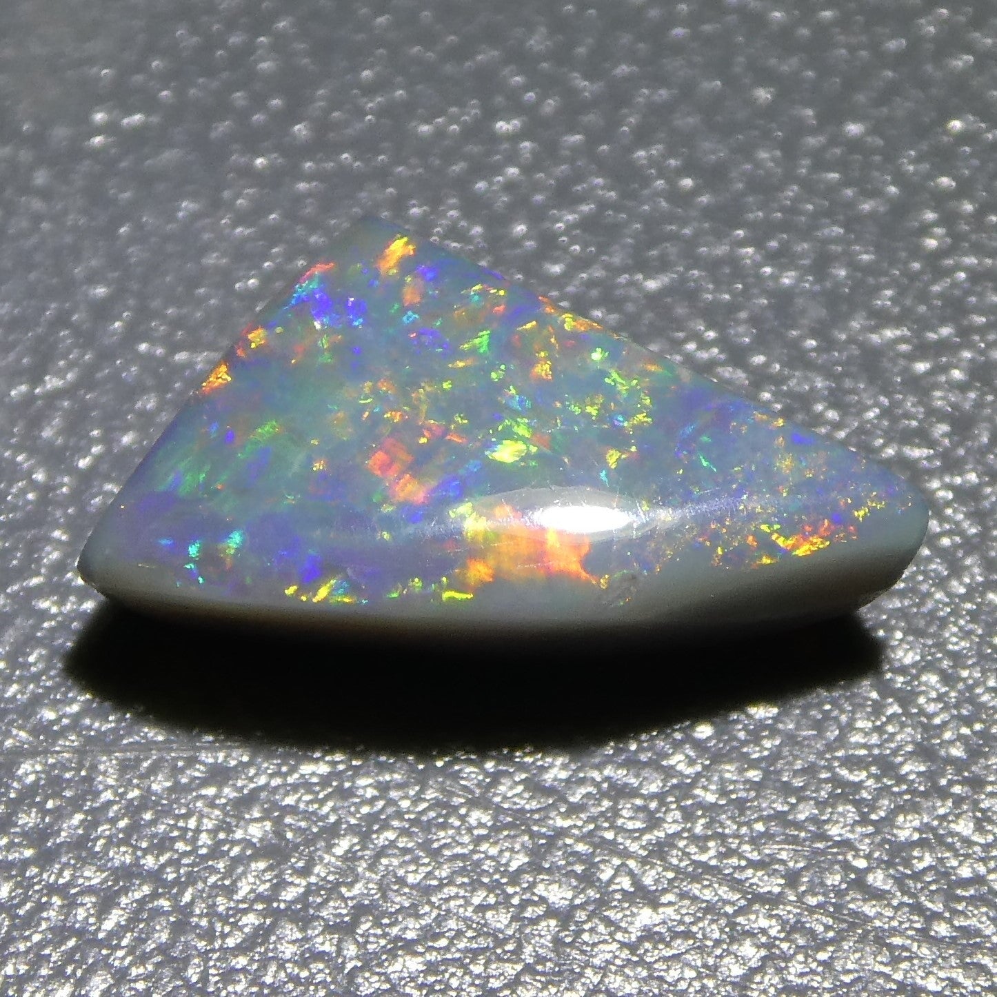 1.32ct Freeform Cabochon Gray Opal GIA Certified - Skyjems Wholesale Gemstones