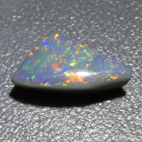1.32ct Freeform Cabochon Gray Opal GIA Certified