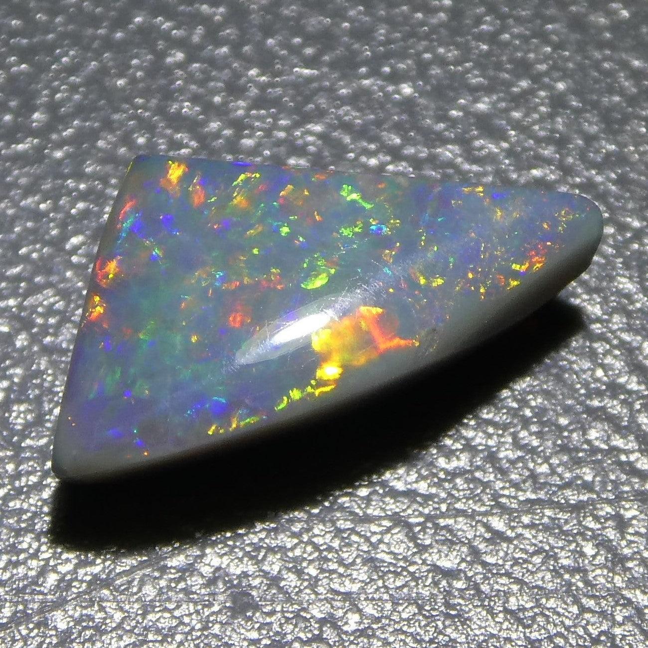 1.32ct Freeform Cabochon Gray Opal GIA Certified - Skyjems Wholesale Gemstones