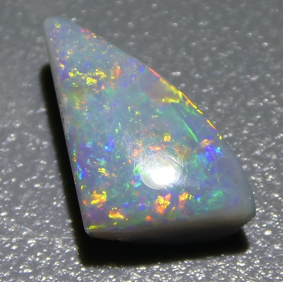 1.32ct Freeform Cabochon Gray Opal GIA Certified - Skyjems Wholesale Gemstones