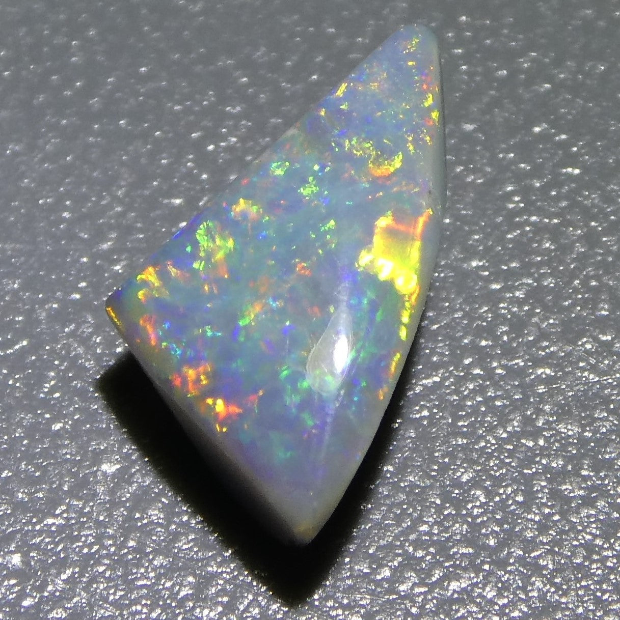 1.32ct Freeform Cabochon Gray Opal GIA Certified - Skyjems Wholesale Gemstones