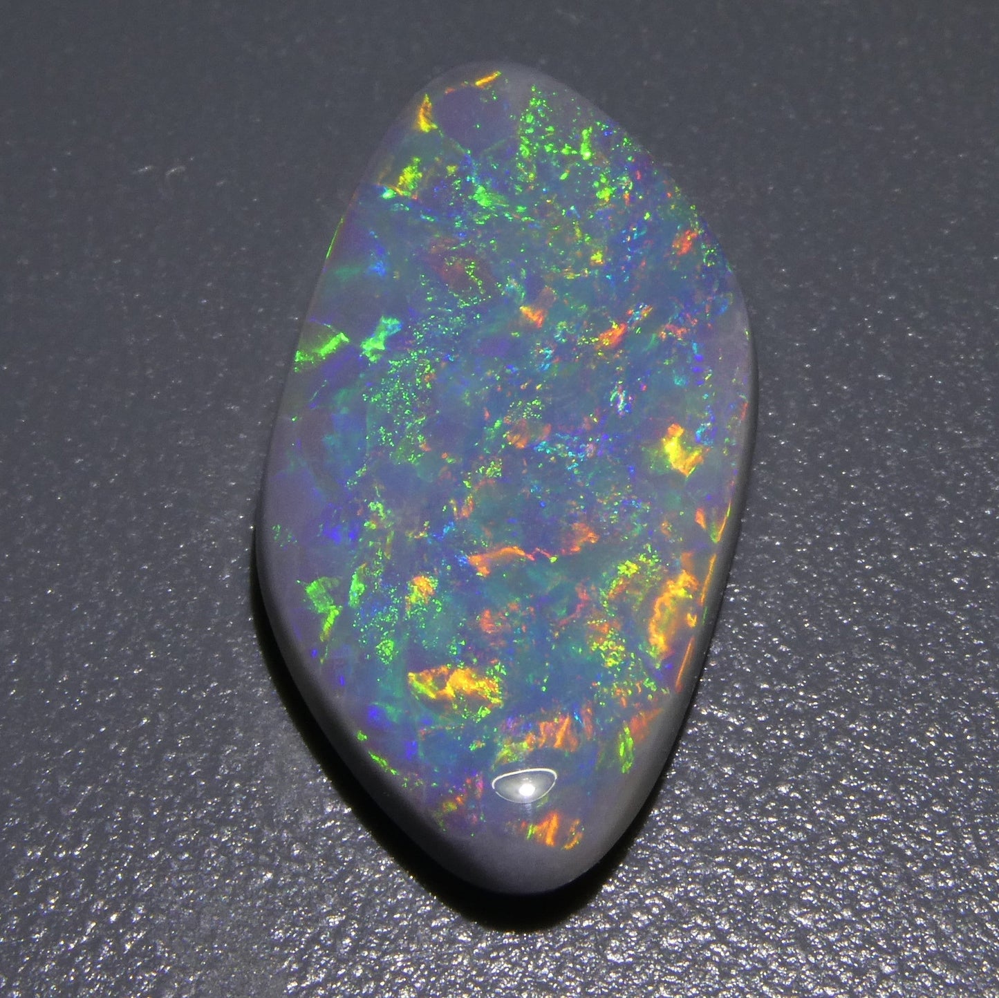 5.54ct Freeform Tablet Gray Opal GIA Certified Australia - Skyjems Wholesale Gemstones