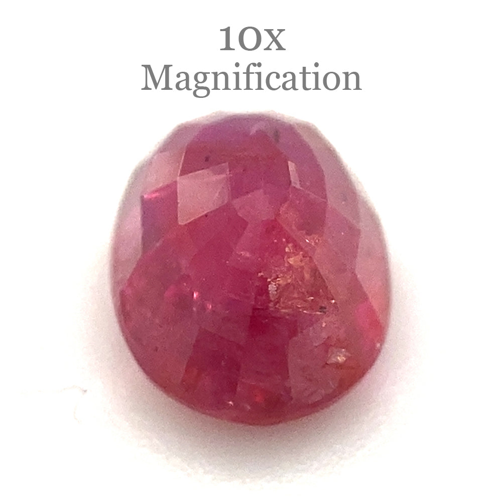 1.67ct Oval Red Ruby GIA Certified Madagascar Unheated - Skyjems Wholesale Gemstones