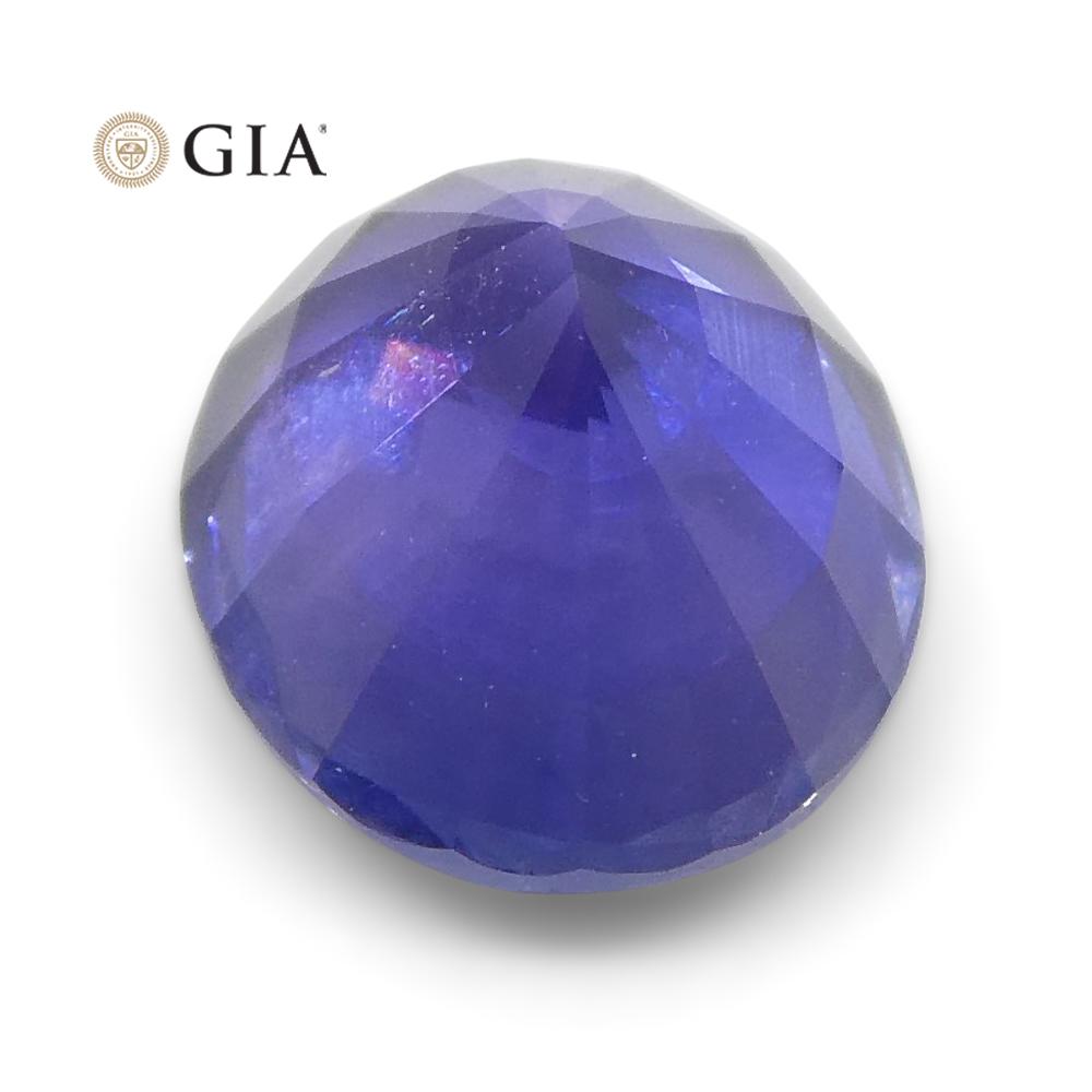 1.22ct Color Change Sapphire Oval GIA Certified Unheated, Sri Lanka, Vivid Violetish Blue to Purple - Skyjems Wholesale Gemstones