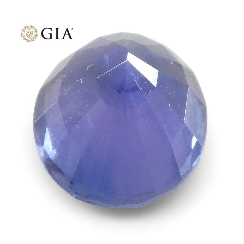 1.22ct Color Change Sapphire Oval GIA Certified Unheated, Sri Lanka, Vivid Violetish Blue to Purple - Skyjems Wholesale Gemstones