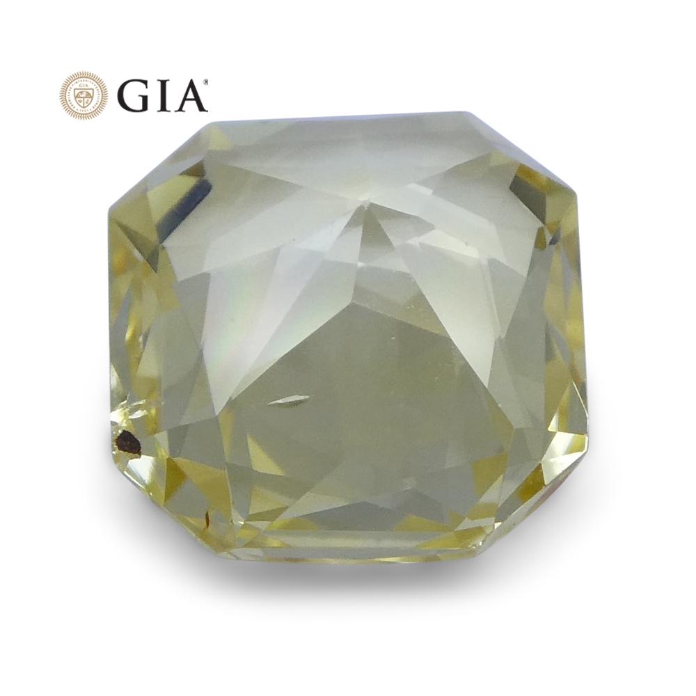 1.73 ct Yellow Sapphire Octagonal GIA Certified Unheated, Sri Lanka - Skyjems Wholesale Gemstones