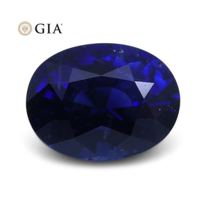 1.21 ct Vivid Blue Sapphire Oval GIA Certified Unheated, Sri Lanka - Skyjems Wholesale Gemstones