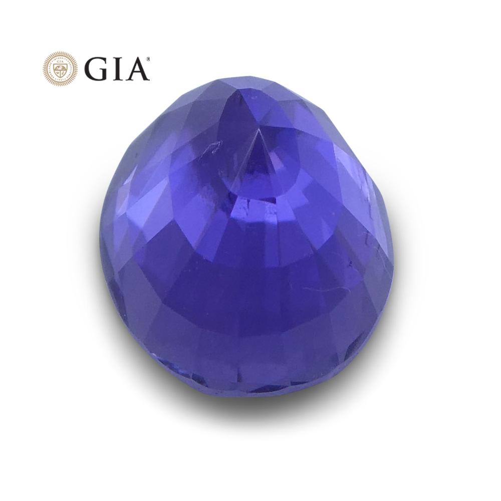 1.80 ct Purple Sapphire Oval GIA Certified Unheated, Sri Lanka - Skyjems Wholesale Gemstones