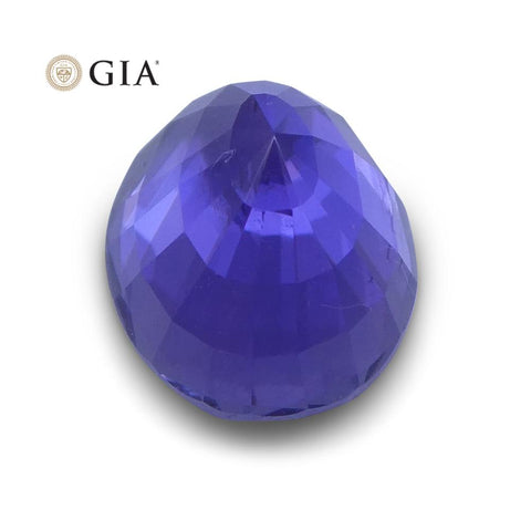 1.80 ct Purple Sapphire Oval GIA Certified Unheated, Sri Lanka
