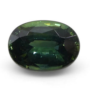 1.2ct Oval Teal Blue Sapphire GIA Certified Australian - Skyjems Wholesale Gemstones