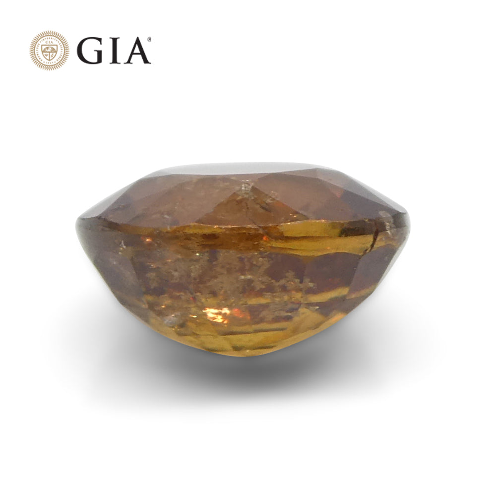 2.17ct Cushion Brownish Pinkish Orange Sapphire GIA Certified Madagascar Unheated - Skyjems Wholesale Gemstones