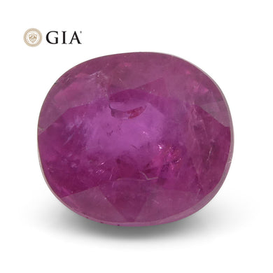 1.28 ct Cushion Purplish Pink Sapphire GIA Certified Madagascar - Skyjems Wholesale Gemstones
