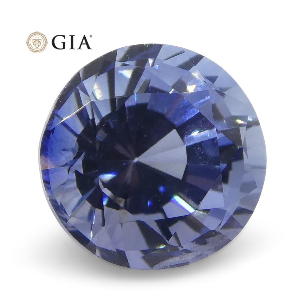 1.16 ct Round Sapphire GIA Certified Sri Lankan - Skyjems Wholesale Gemstones