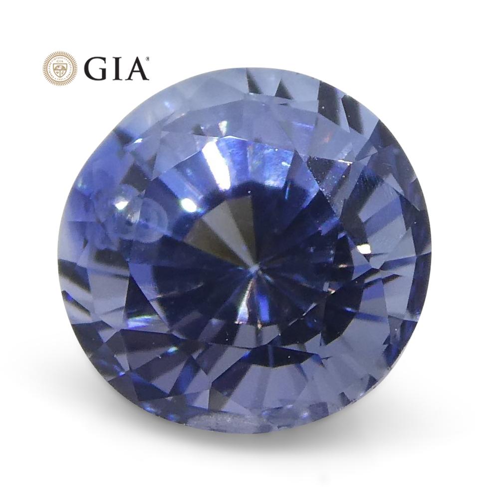 1.16 ct Round Sapphire GIA Certified Sri Lankan - Skyjems Wholesale Gemstones