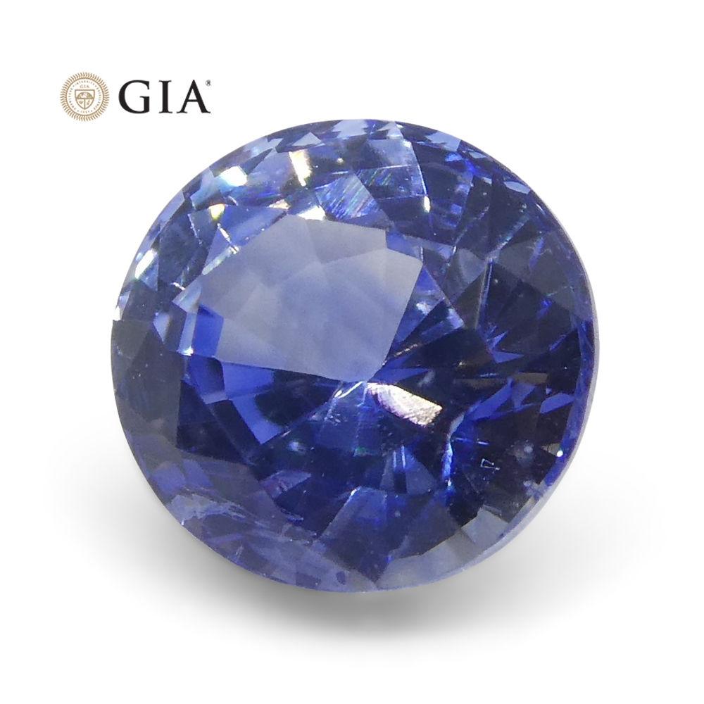 0.99 ct Round Sapphire GIA Certified Madagascar - Skyjems Wholesale Gemstones