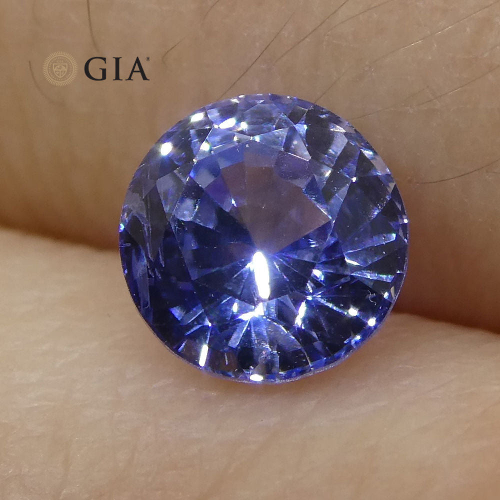 0.99 ct Round Sapphire GIA Certified Madagascar - Skyjems Wholesale Gemstones