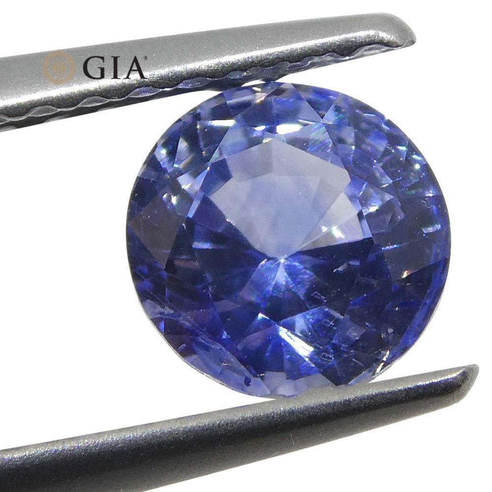 0.99 ct Round Sapphire GIA Certified Madagascar - Skyjems Wholesale Gemstones