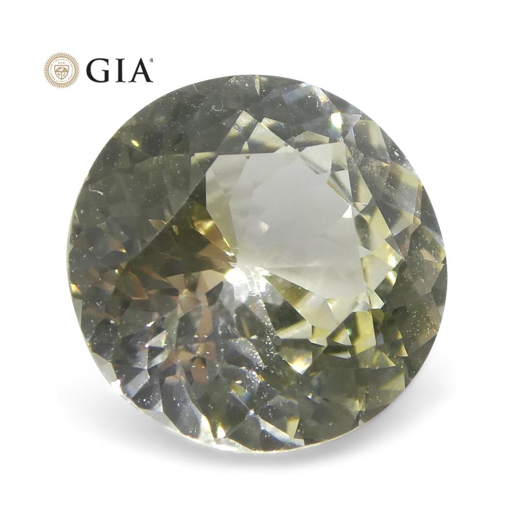 1.64 ct Round Sapphire GIA Certified Sri Lankan Unheated - Skyjems Wholesale Gemstones