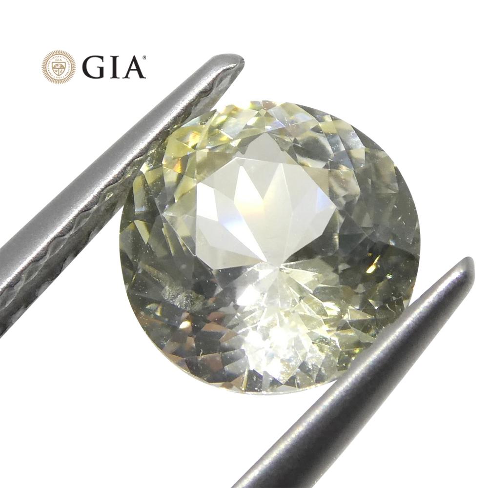 1.64 ct Round Sapphire GIA Certified Sri Lankan Unheated - Skyjems Wholesale Gemstones