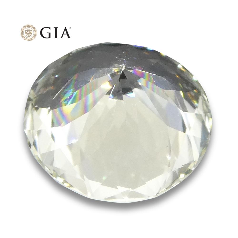 1.62 ct Round White Sapphire GIA Certified - Skyjems Wholesale Gemstones