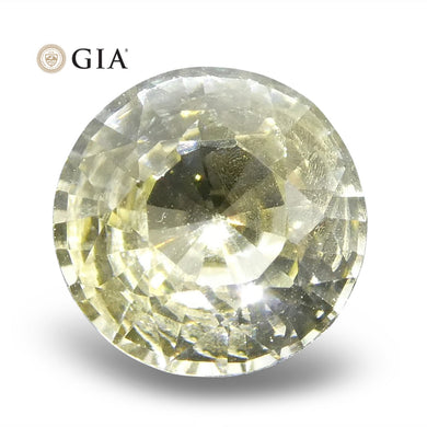0.92 ct Round Sapphire GIA Certified Sri Lankan Unheated - Skyjems Wholesale Gemstones