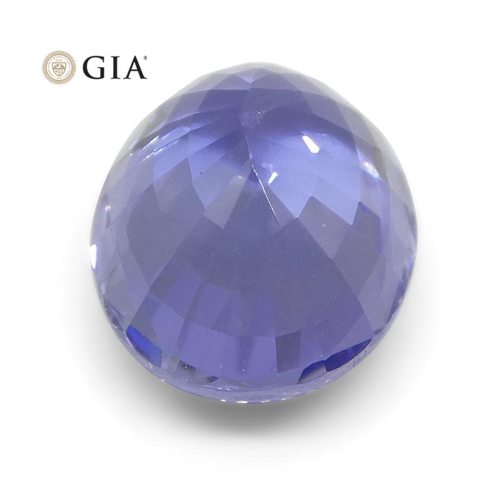 2.50ct Oval Color Change Sapphire GIA Certified Unheated Sri Lanka, Violetish Blue to Purple - Skyjems Wholesale Gemstones