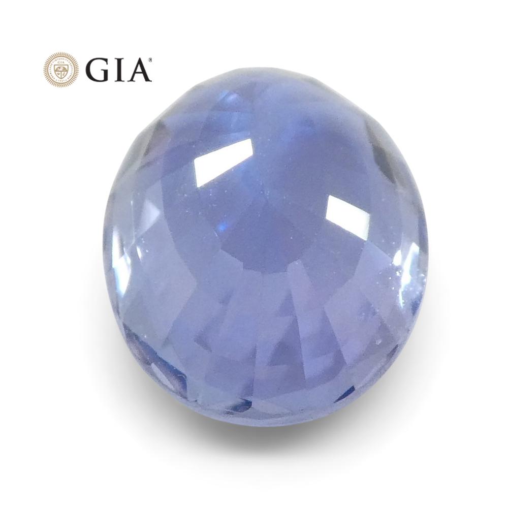 2.50ct Oval Color Change Sapphire GIA Certified Unheated Sri Lanka, Violetish Blue to Purple - Skyjems Wholesale Gemstones