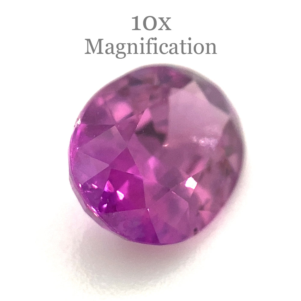 1.51ct Oval Vivid Pink-Purple Sapphire GIA Certified Vietnam - Skyjems Wholesale Gemstones