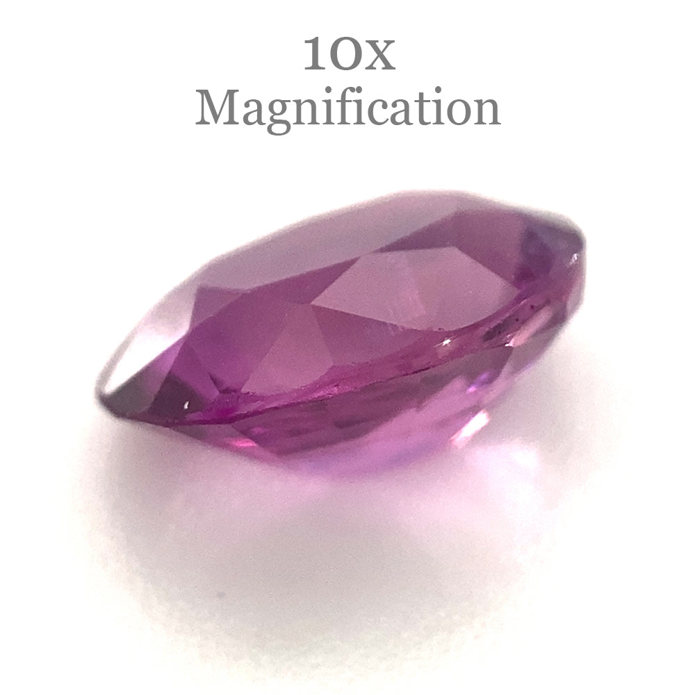 1.51ct Oval Vivid Pink-Purple Sapphire GIA Certified Vietnam - Skyjems Wholesale Gemstones