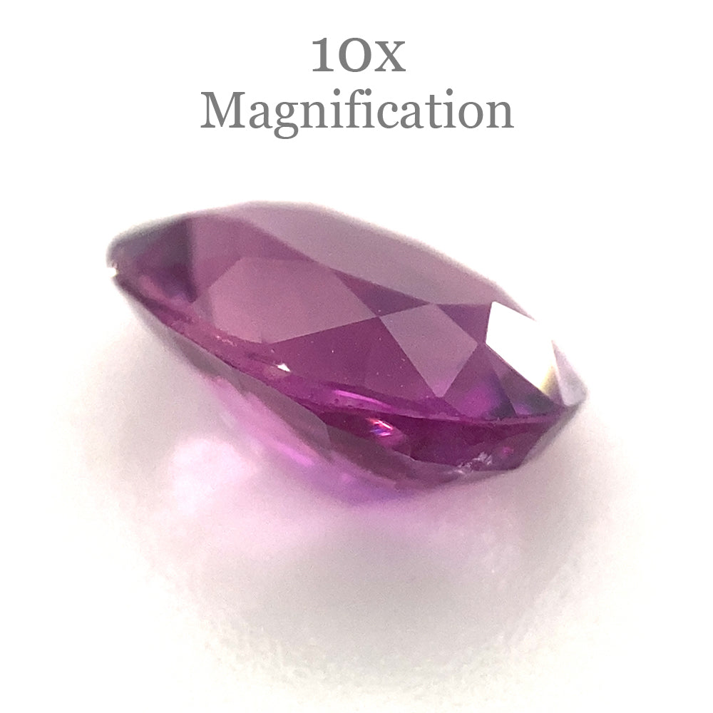 1.51ct Oval Vivid Pink-Purple Sapphire GIA Certified Vietnam - Skyjems Wholesale Gemstones