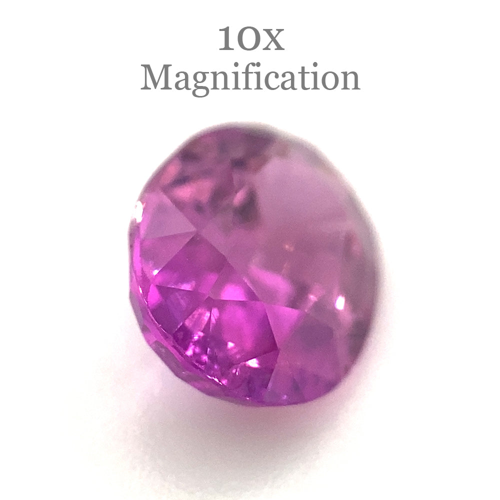 1.51ct Oval Vivid Pink-Purple Sapphire GIA Certified Vietnam - Skyjems Wholesale Gemstones