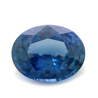 2.26ct Oval Blue Sapphire GIA Certified Sri Lanka - Skyjems Wholesale Gemstones
