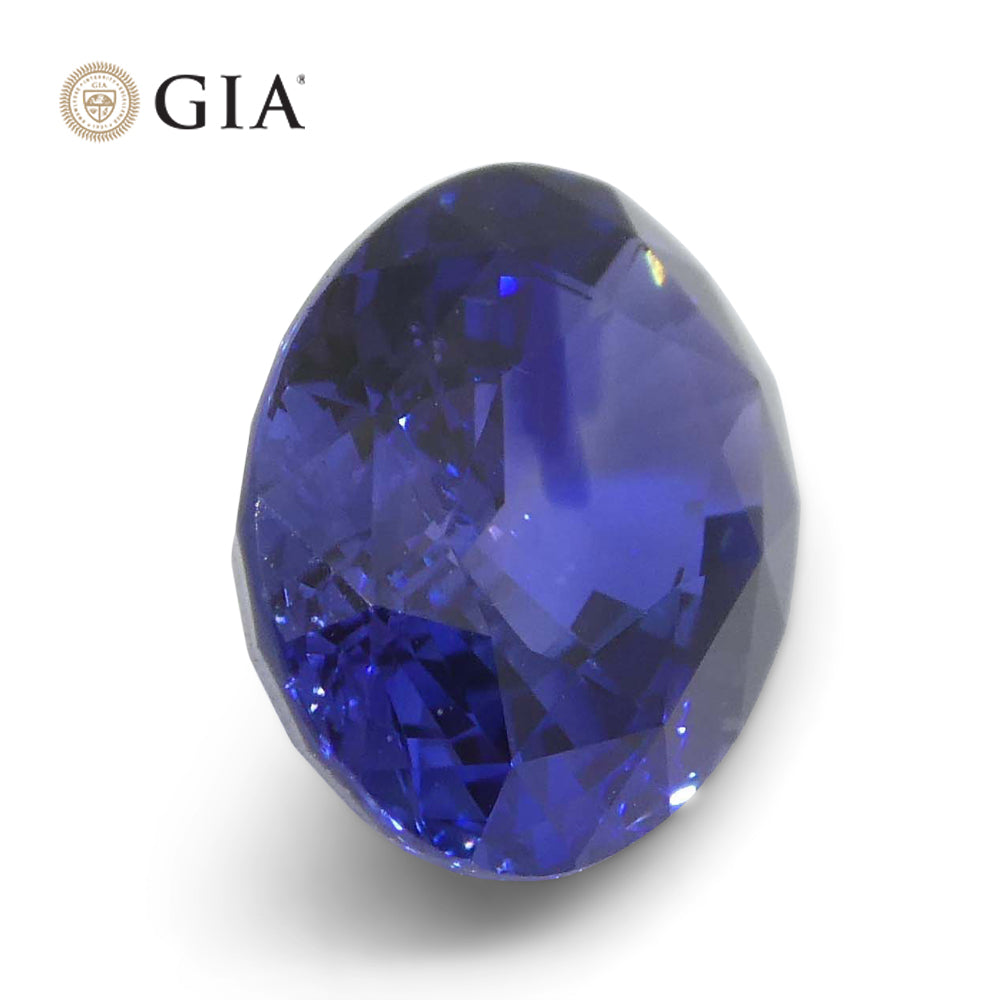 2.45ct Oval Blue Sapphire GIA Certified Sri Lanka - Skyjems Wholesale Gemstones