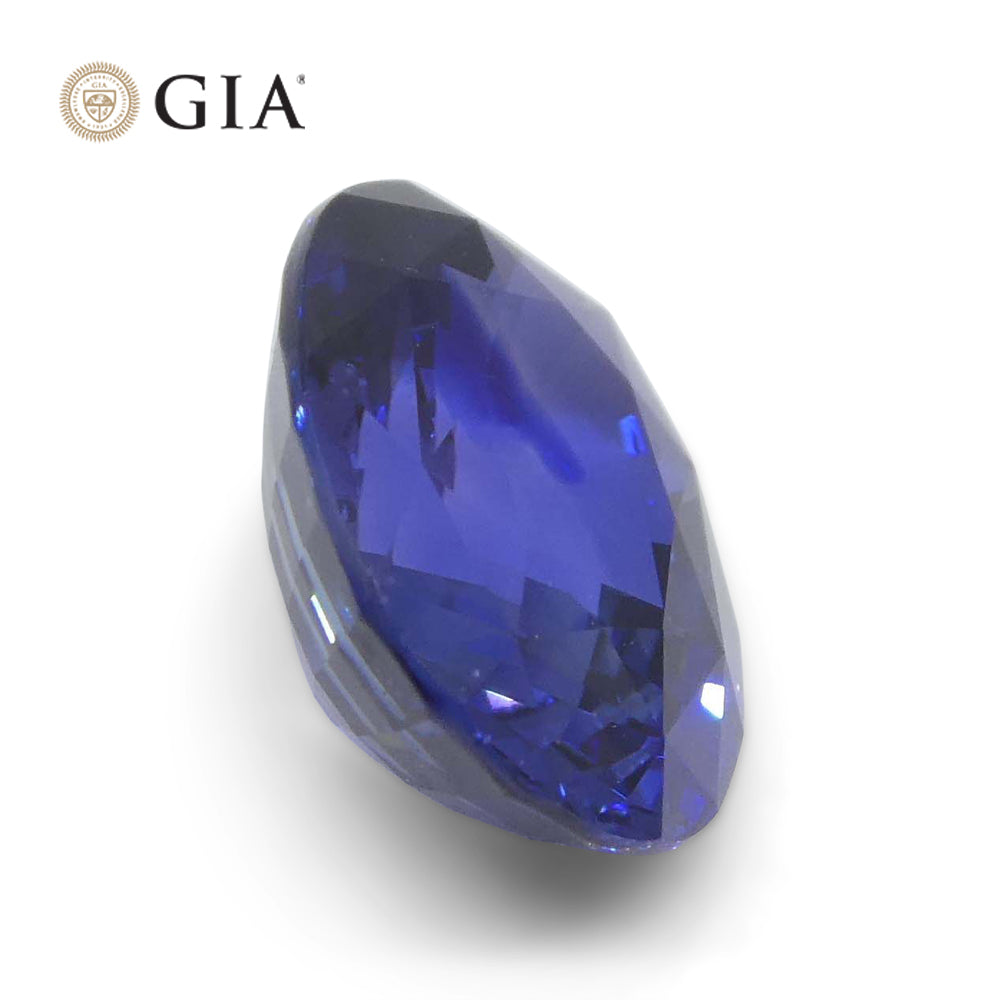 2.45ct Oval Blue Sapphire GIA Certified Sri Lanka - Skyjems Wholesale Gemstones