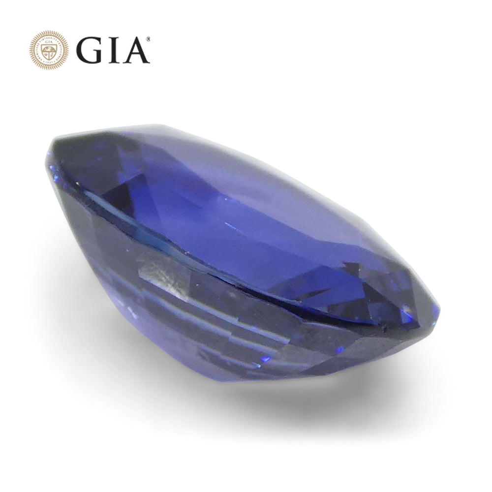 2.45ct Oval Blue Sapphire GIA Certified Sri Lanka - Skyjems Wholesale Gemstones