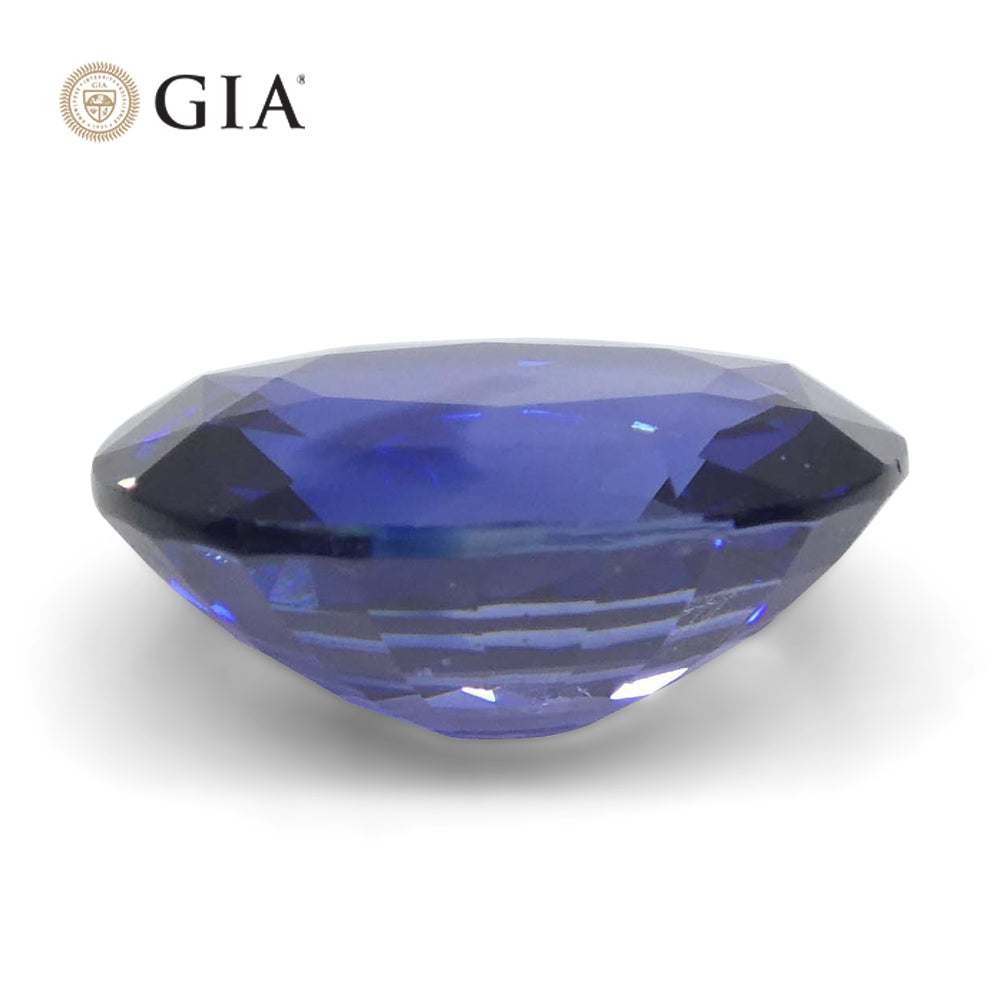 2.45ct Oval Blue Sapphire GIA Certified Sri Lanka - Skyjems Wholesale Gemstones