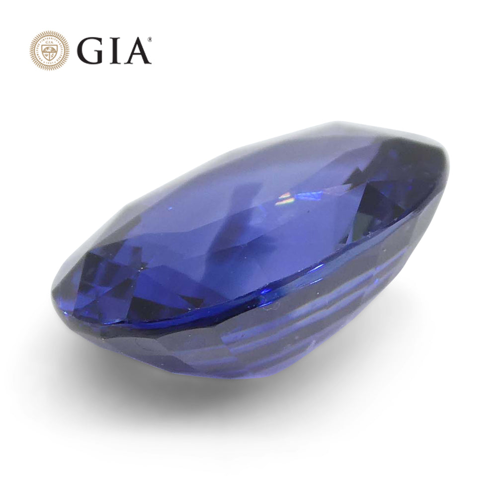 2.45ct Oval Blue Sapphire GIA Certified Sri Lanka - Skyjems Wholesale Gemstones