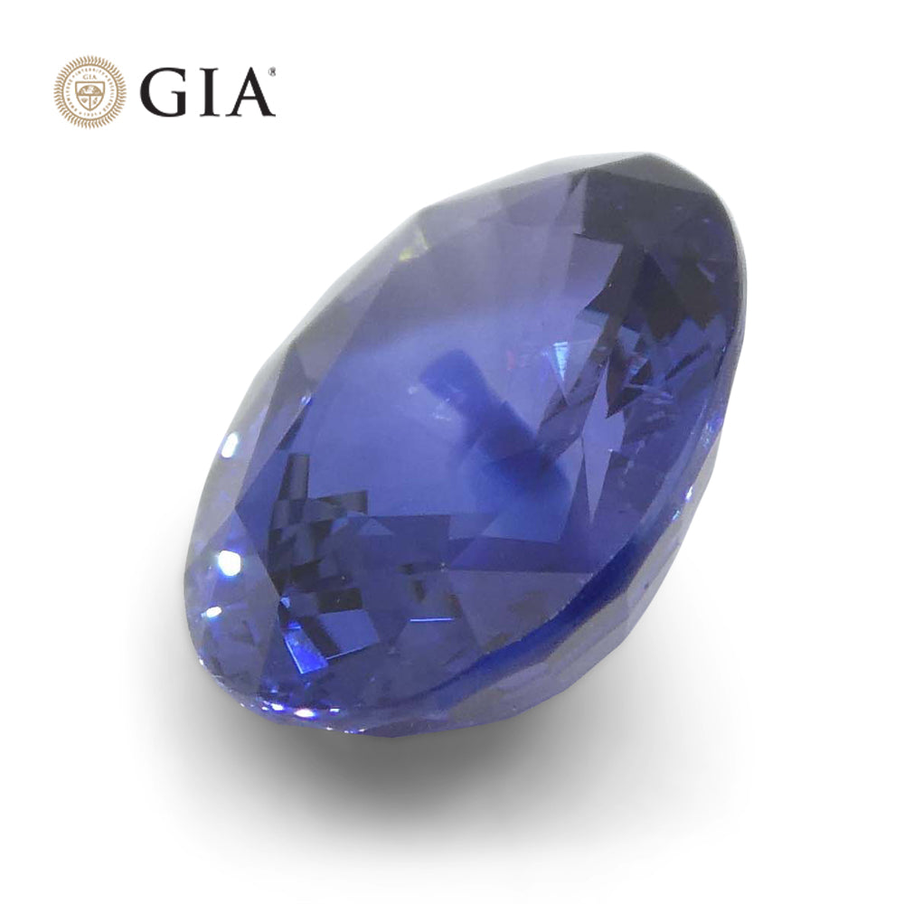 2.45ct Oval Blue Sapphire GIA Certified Sri Lanka - Skyjems Wholesale Gemstones