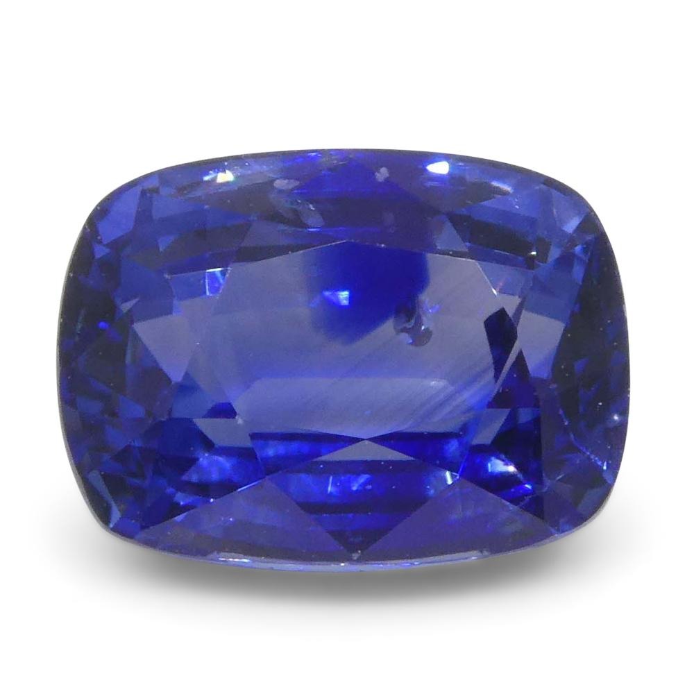 2.38ct Cushion Blue Sapphire GIA Certified Madagascar - Skyjems Wholesale Gemstones