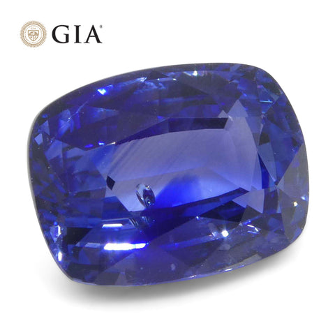 2.38ct Cushion Blue Sapphire GIA Certified Madagascar