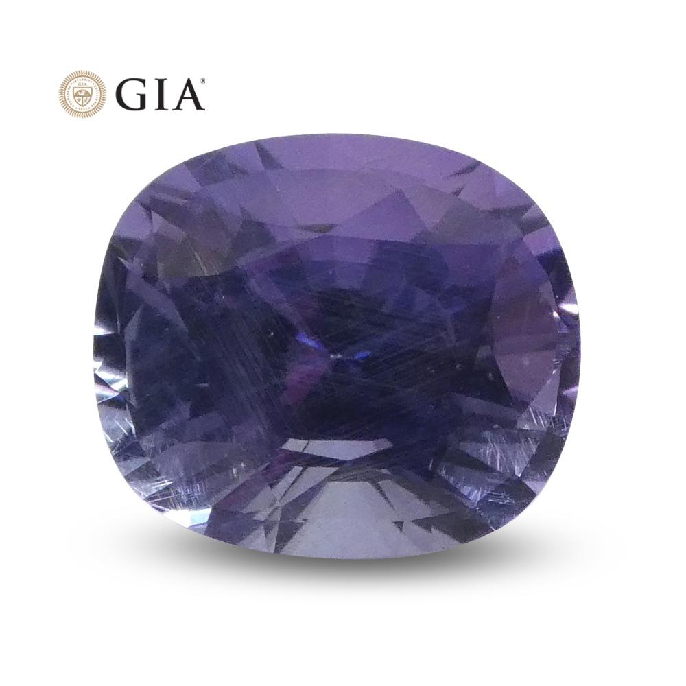 1.56ct Oval Color Change Sapphire GIA Certified Sri Lanka Unheated - Skyjems Wholesale Gemstones