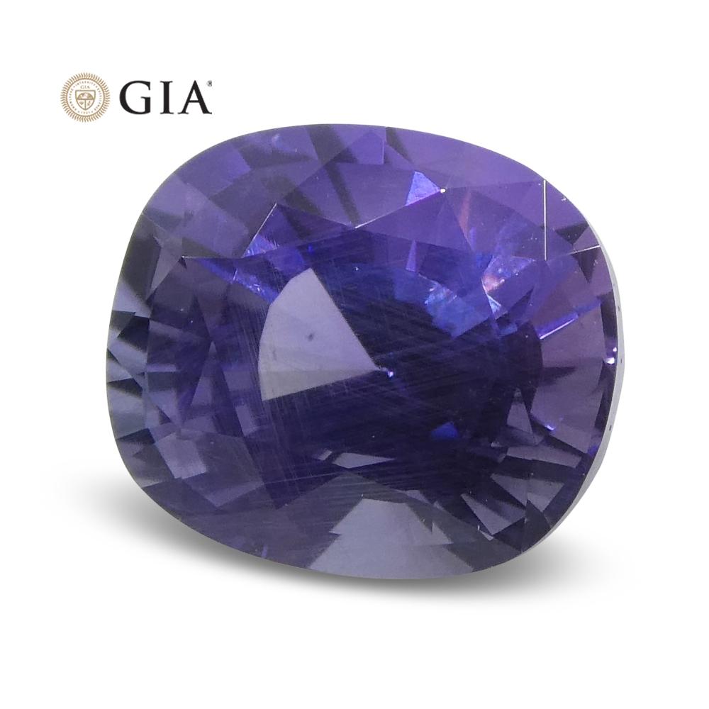 1.56ct Oval Color Change Sapphire GIA Certified Sri Lanka Unheated - Skyjems Wholesale Gemstones