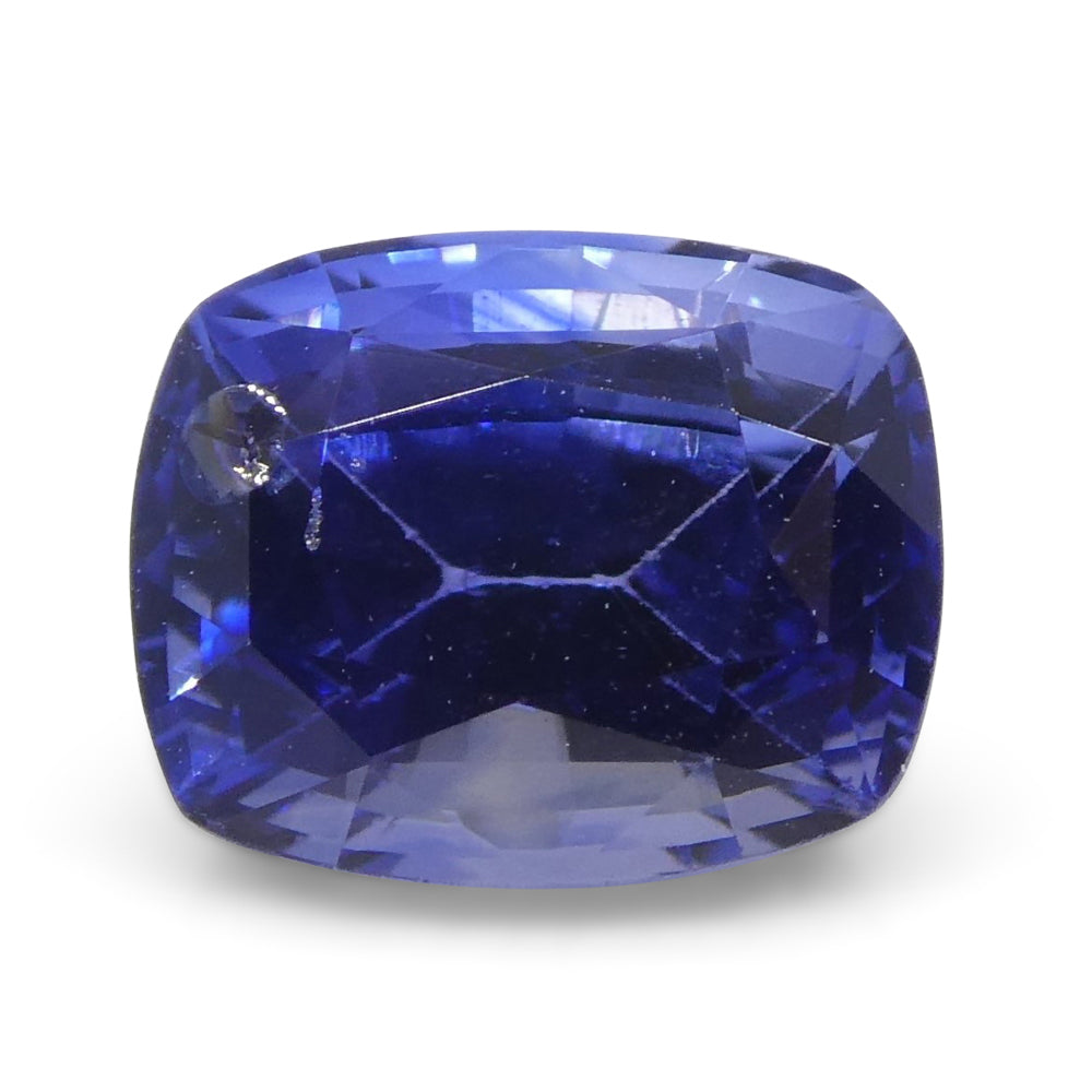 1.46ct Cushion Blue Sapphire GIA Certified Sri Lanka - Skyjems Wholesale Gemstones