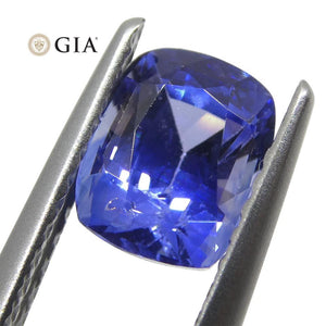 1.46ct Cushion Blue Sapphire GIA Certified Sri Lanka - Skyjems Wholesale Gemstones