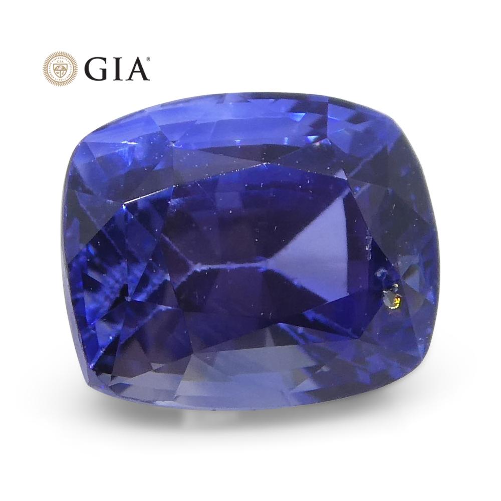 1.46ct Cushion Blue Sapphire GIA Certified Sri Lanka - Skyjems Wholesale Gemstones