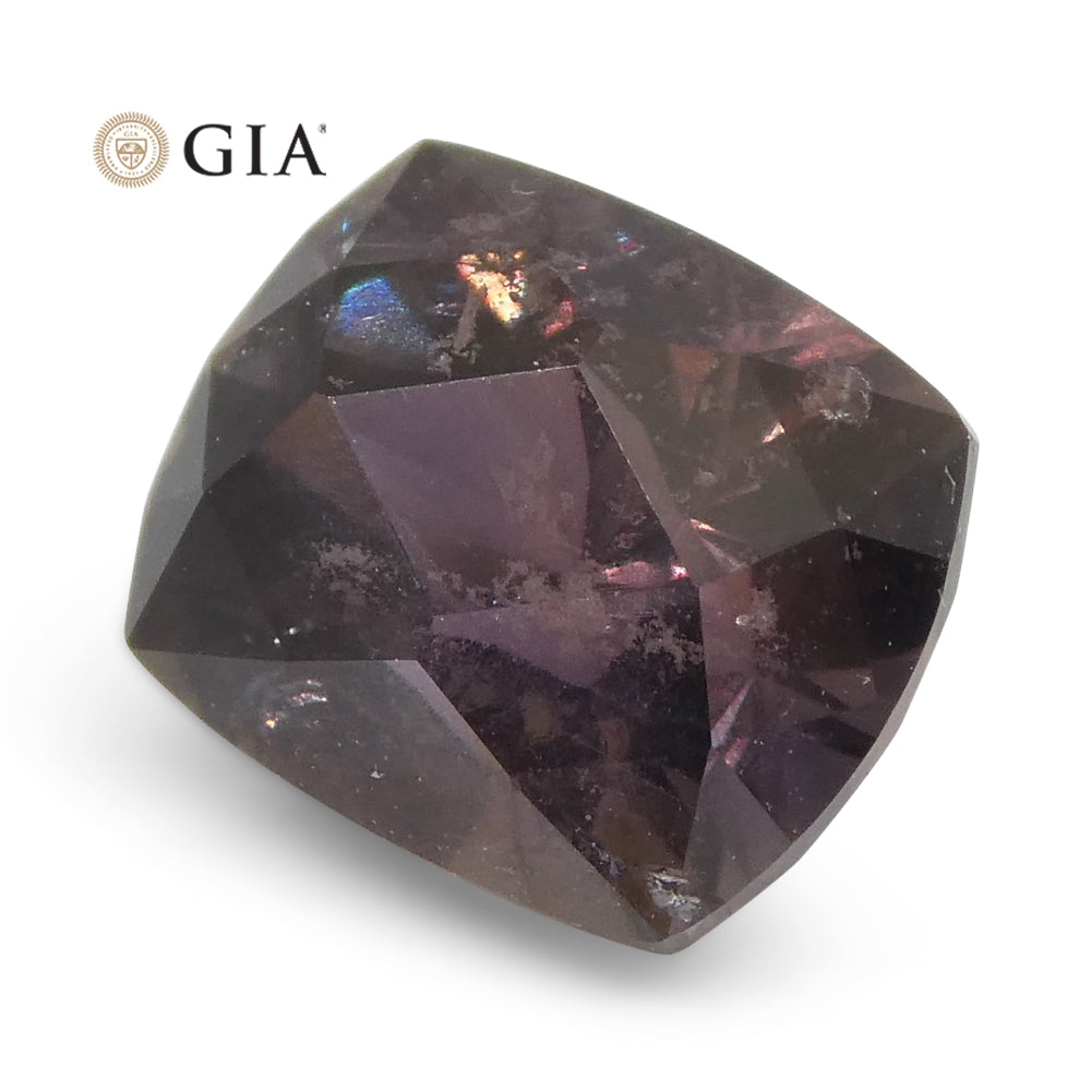 1.83ct Cushion Purplish Pink Sapphire GIA Certified East Africa Unheated - Skyjems Wholesale Gemstones