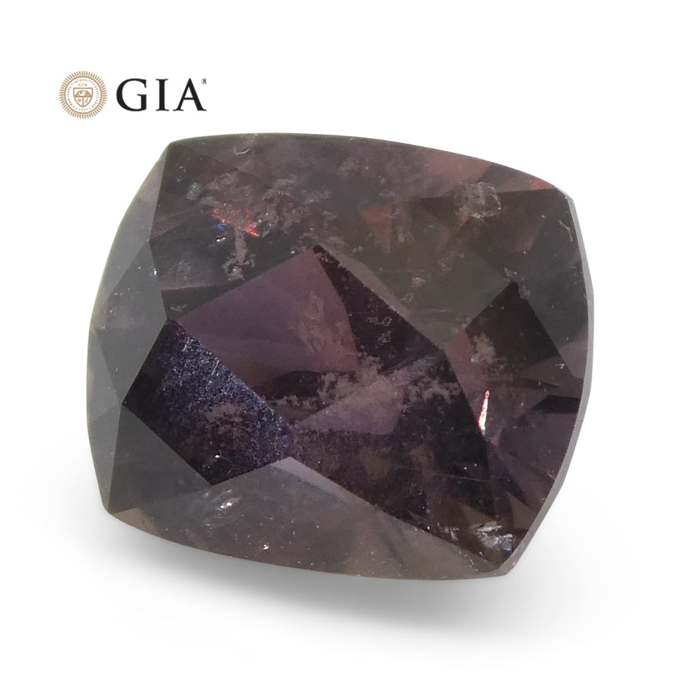 1.83ct Cushion Purplish Pink Sapphire GIA Certified East Africa Unheated - Skyjems Wholesale Gemstones