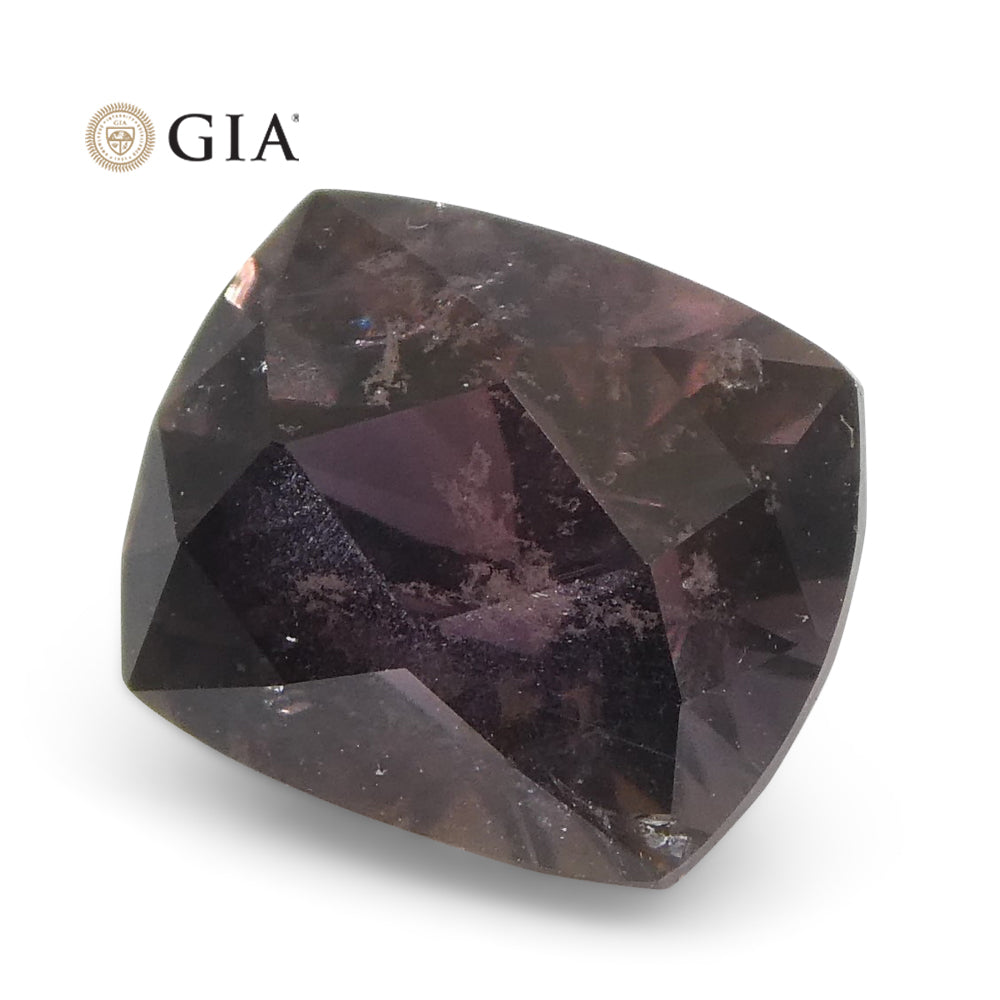 1.83ct Cushion Purplish Pink Sapphire GIA Certified East Africa Unheated - Skyjems Wholesale Gemstones