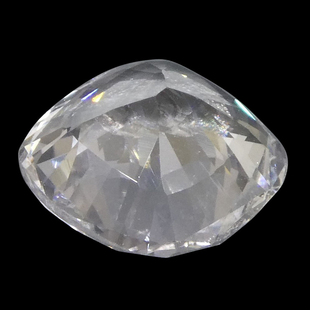 2.18ct Cushion White Sapphire GIA Certified Sri Lanka - Skyjems Wholesale Gemstones