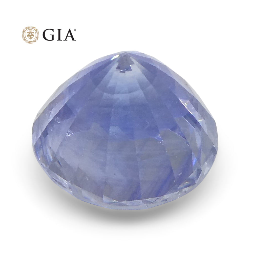 2.21ct Round Blue Sapphire GIA Certified Sri Lanka - Skyjems Wholesale Gemstones